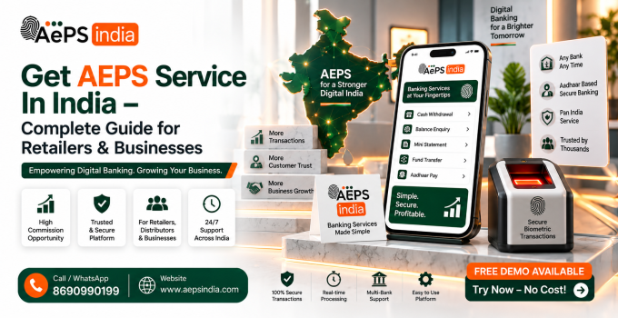 Get AEPS Service in India – Complete Guide for Retailers & Businesses