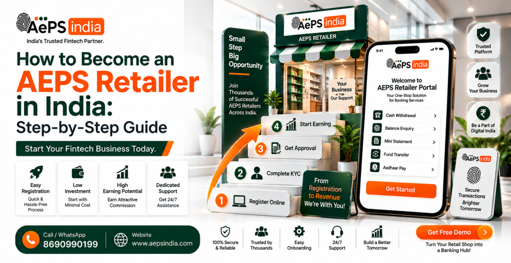 How to Become an AEPS Retailer in India: Step-by-Step Guide