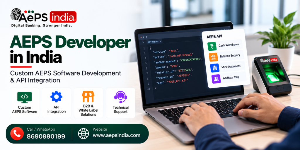 AEPS Developer in India – Custom AEPS Software Development & API Integration