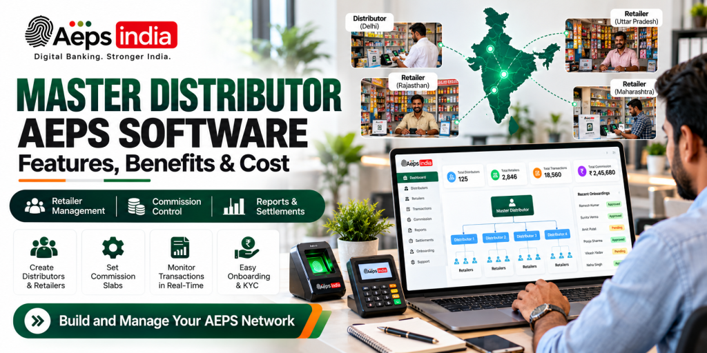 Master Distributor AEPS Software in India: Features, Benefits & Business Solutions